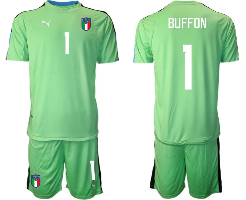 Men 2022 World Cup National Team Italy fruit green goalkeeper 1 Soccer Jersey